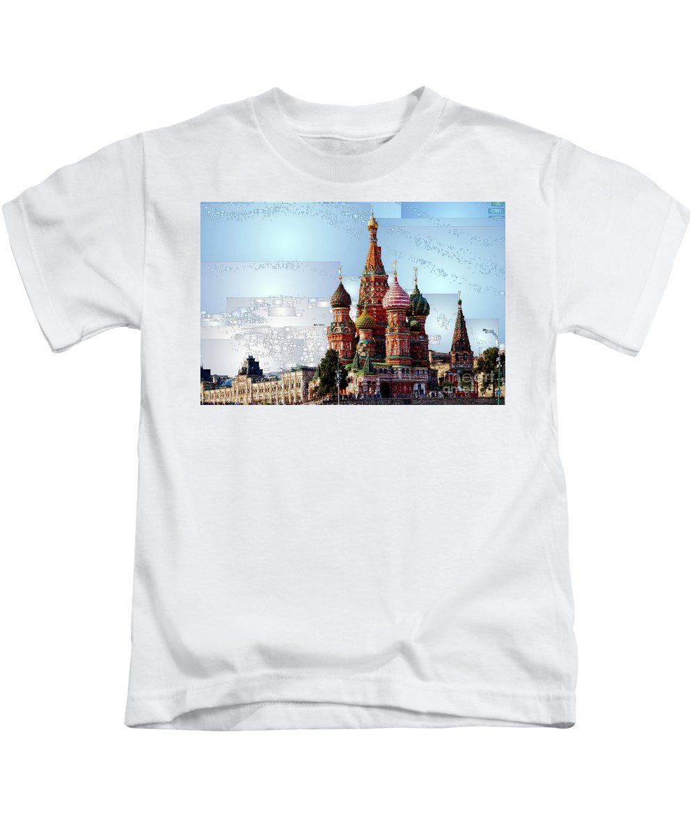 Kids T-Shirt - St. Basil's Cathedral In Moscow