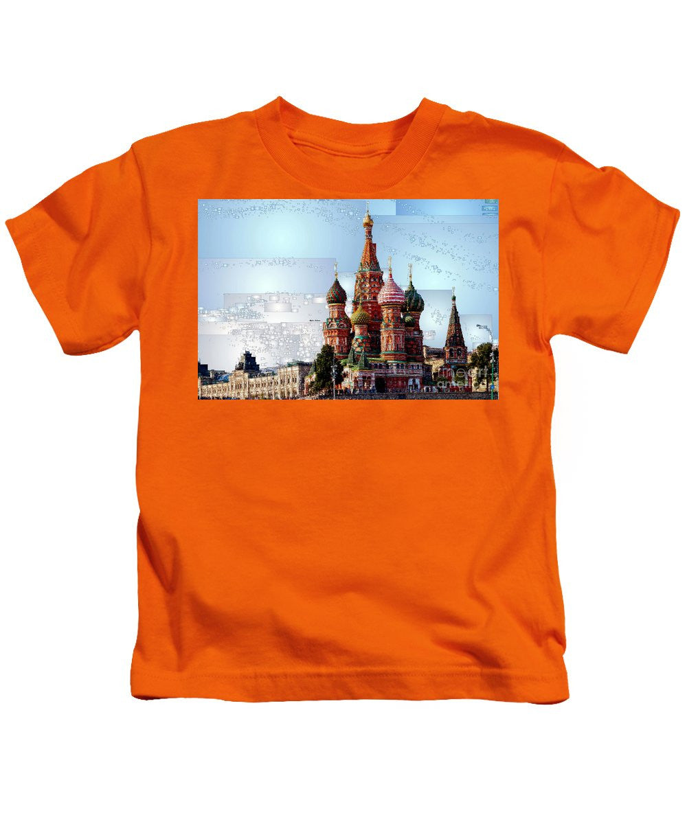 Kids T-Shirt - St. Basil's Cathedral In Moscow