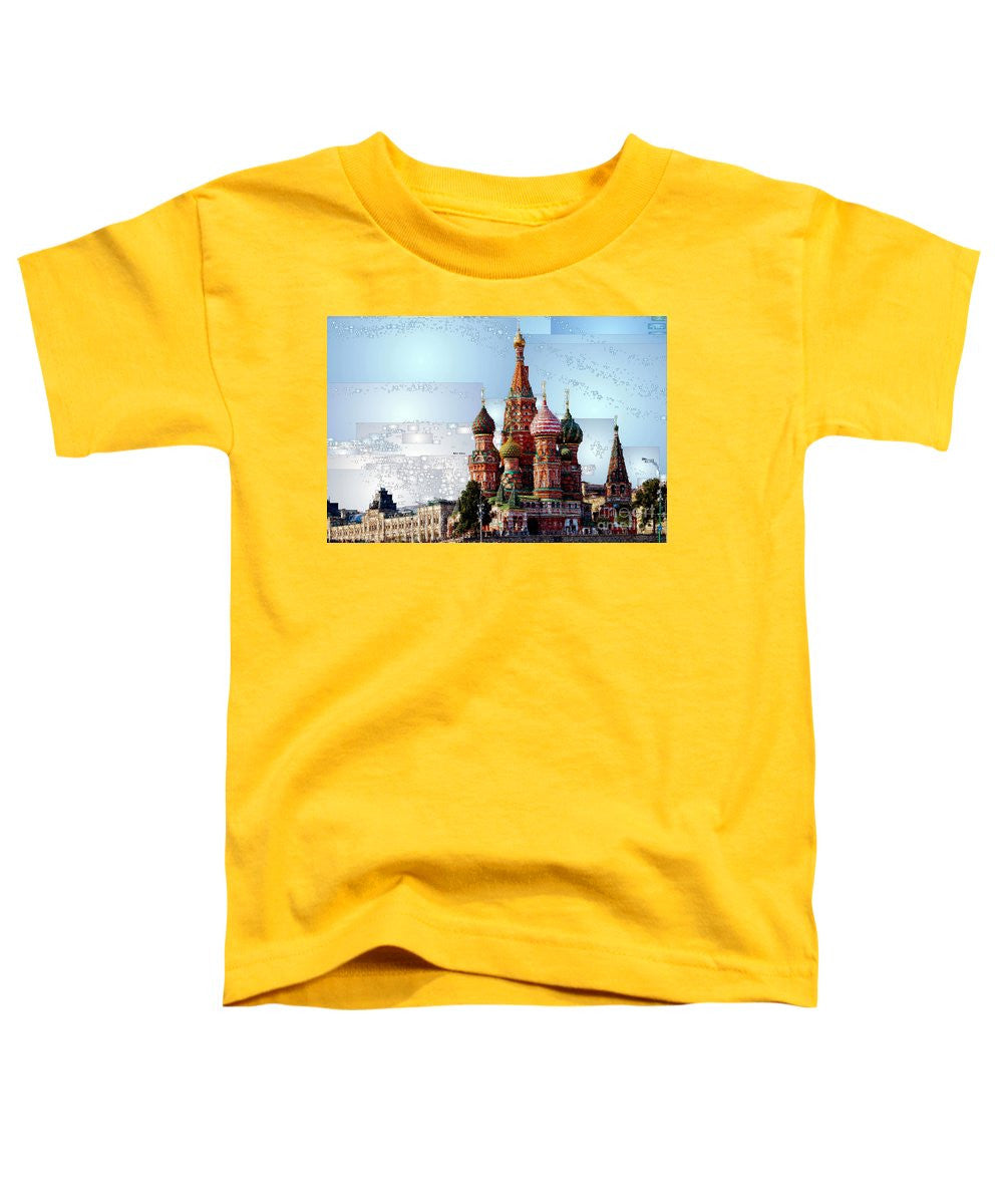 Toddler T-Shirt - St. Basil's Cathedral In Moscow