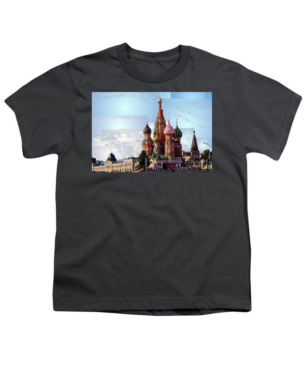 T-shirt pour jeunes - Cathédrale Saint-Basile de Moscou