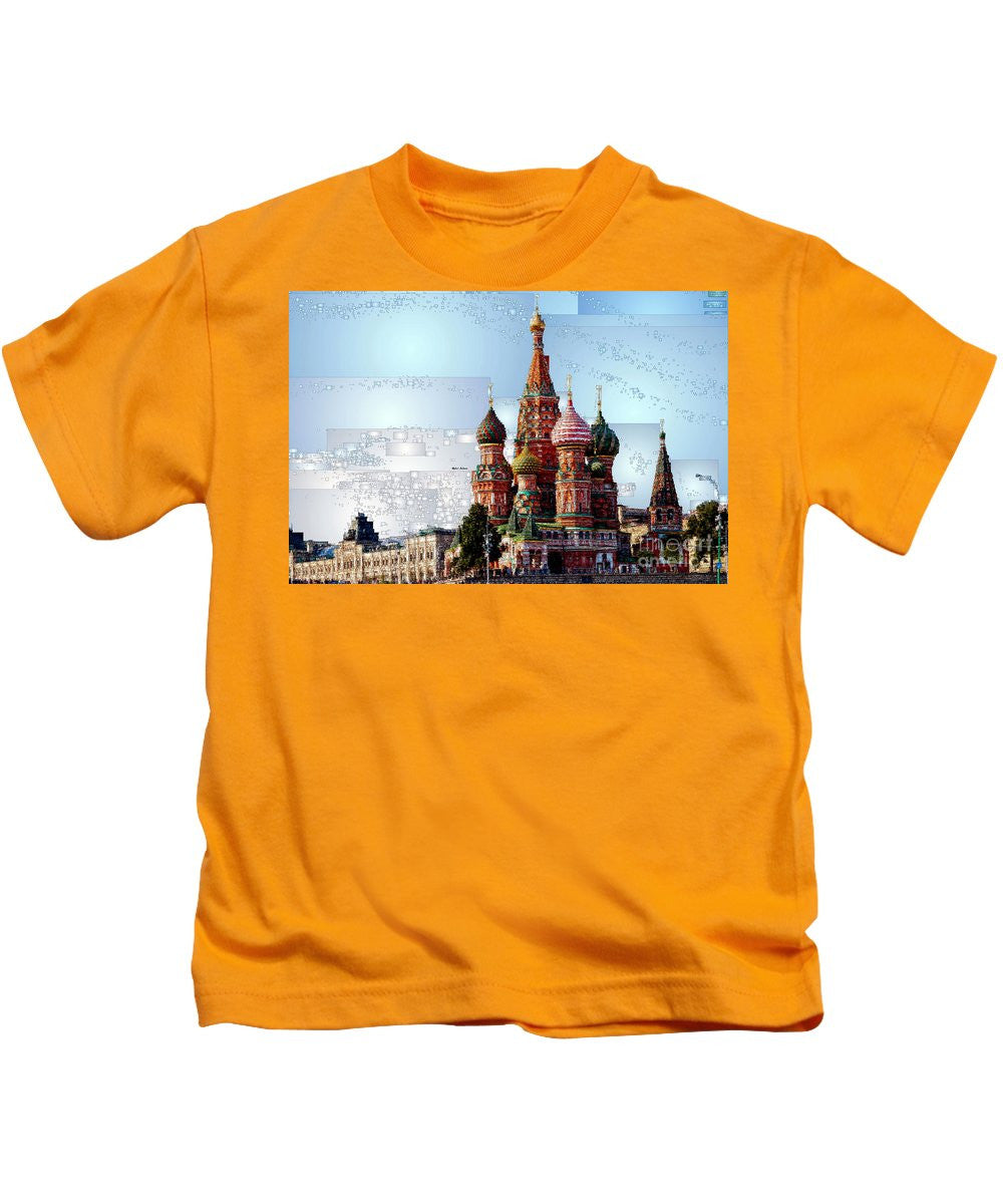 Kids T-Shirt - St. Basil's Cathedral In Moscow