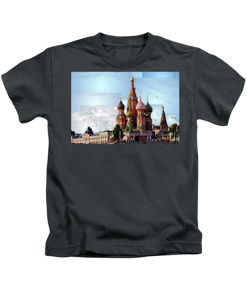 Kids T-Shirt - St. Basil's Cathedral In Moscow