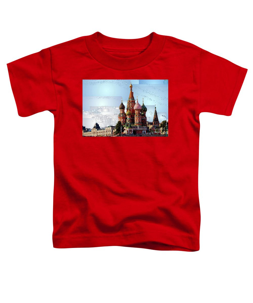 Toddler T-Shirt - St. Basil's Cathedral In Moscow