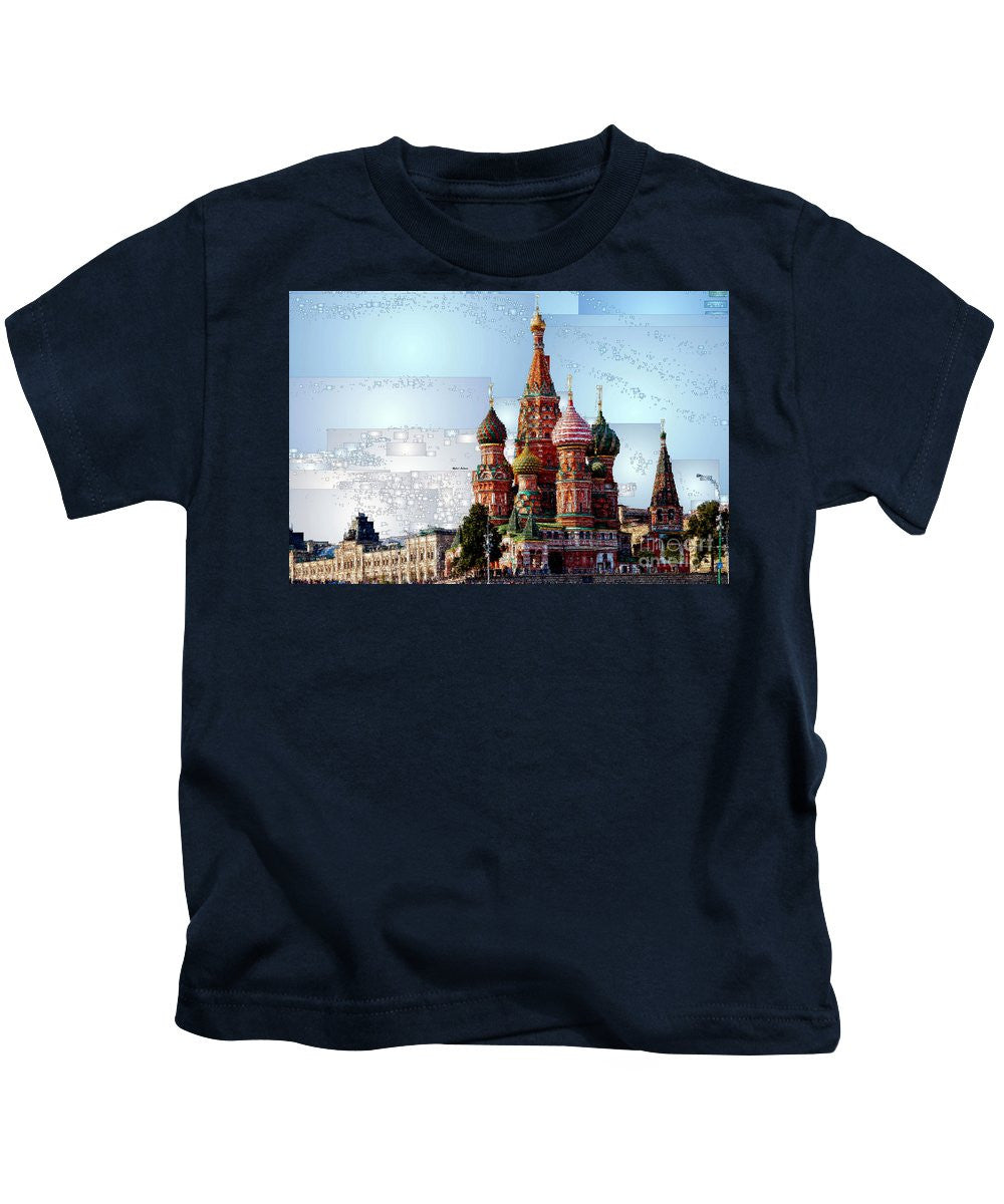 Kids T-Shirt - St. Basil's Cathedral In Moscow