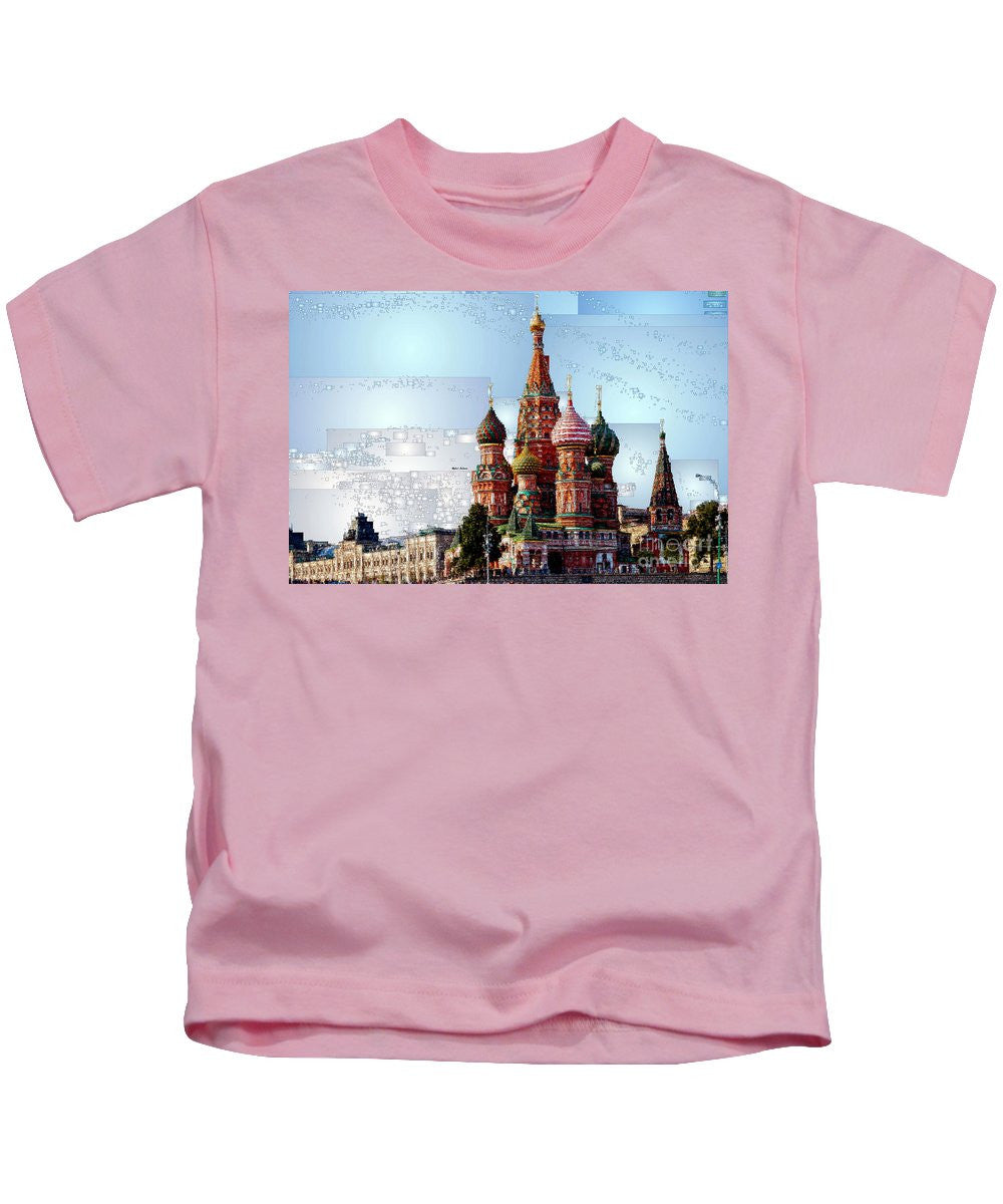 Kids T-Shirt - St. Basil's Cathedral In Moscow