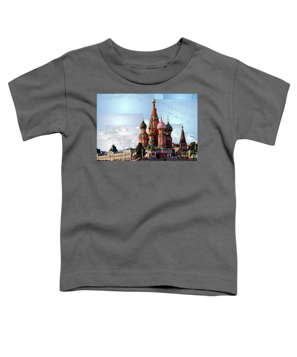 Toddler T-Shirt - St. Basil's Cathedral In Moscow