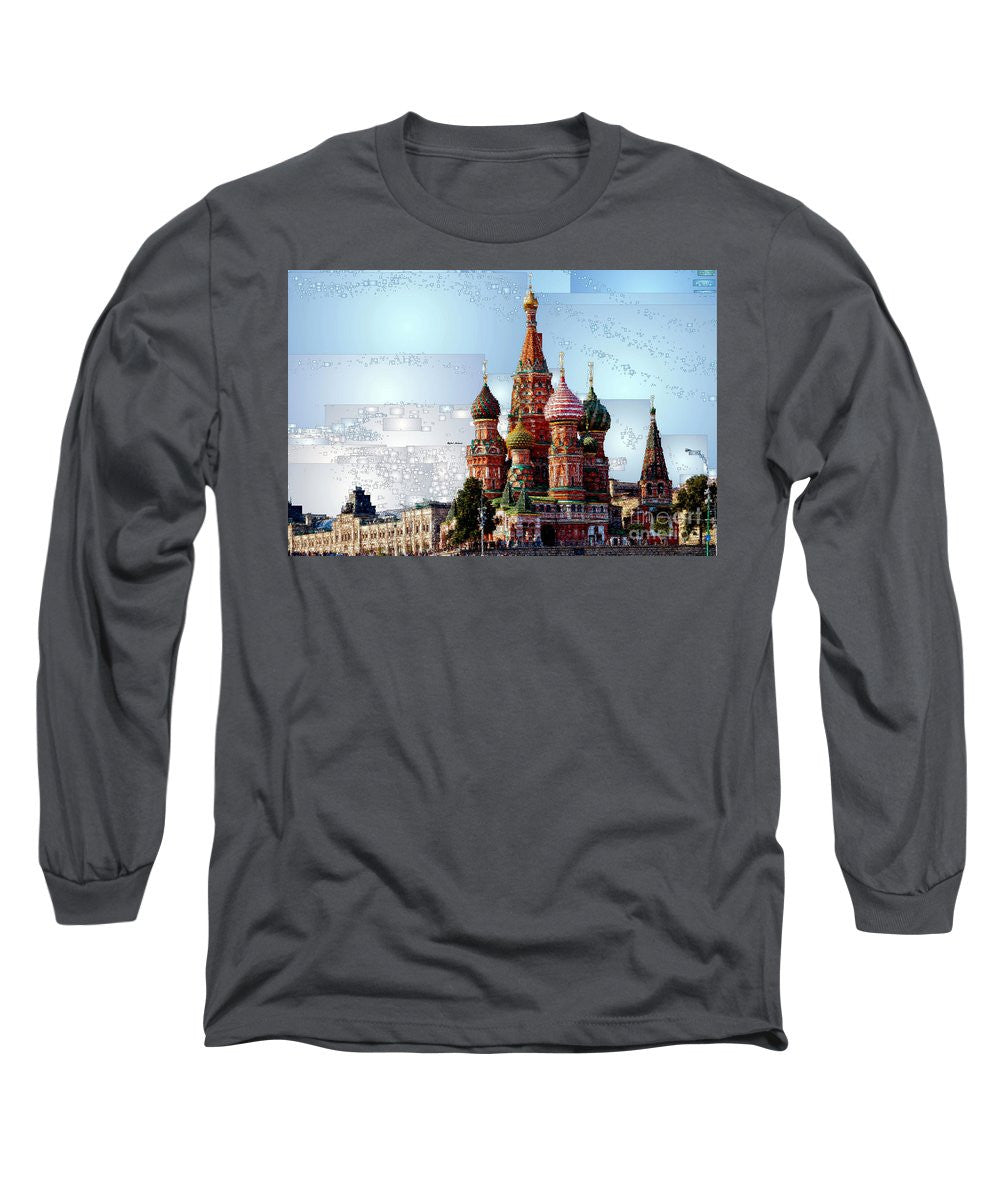 Long Sleeve T-Shirt - St. Basil's Cathedral In Moscow