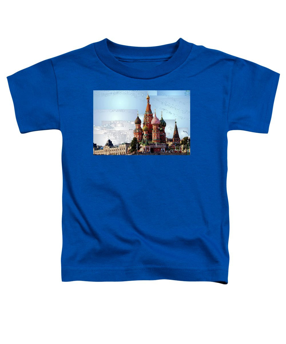 Toddler T-Shirt - St. Basil's Cathedral In Moscow