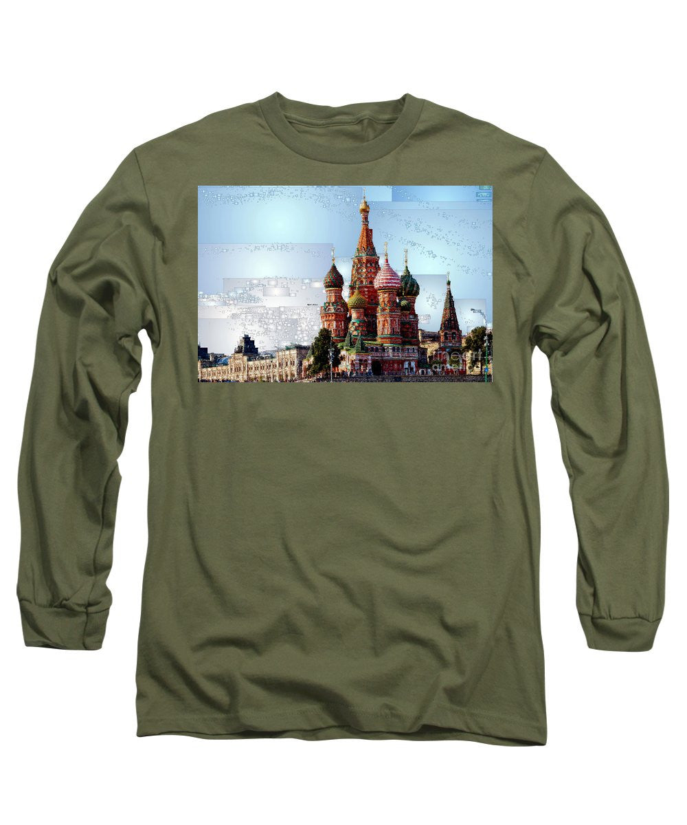 Long Sleeve T-Shirt - St. Basil's Cathedral In Moscow