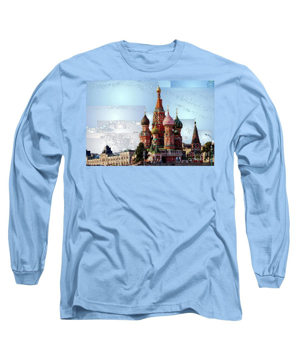 Long Sleeve T-Shirt - St. Basil's Cathedral In Moscow