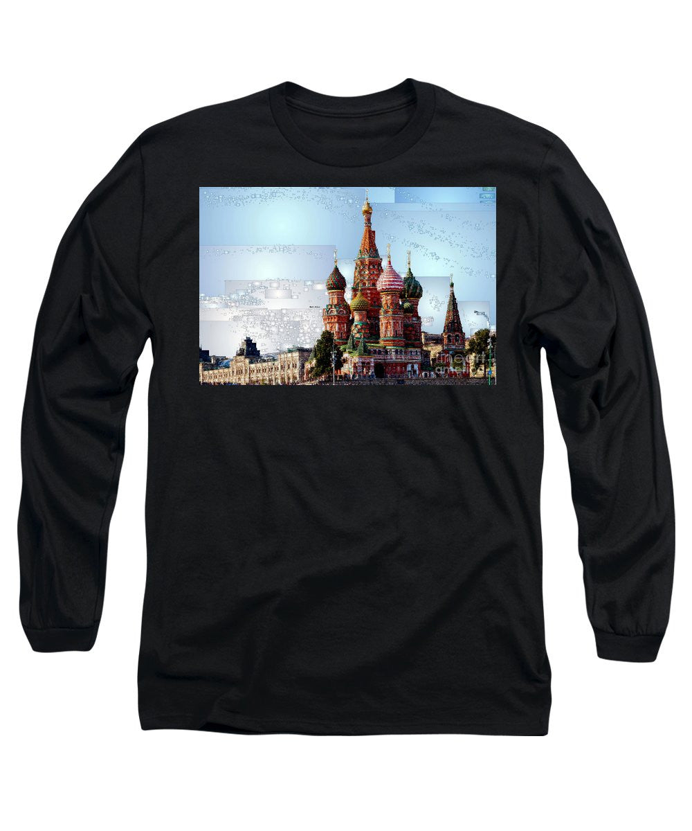 Long Sleeve T-Shirt - St. Basil's Cathedral In Moscow