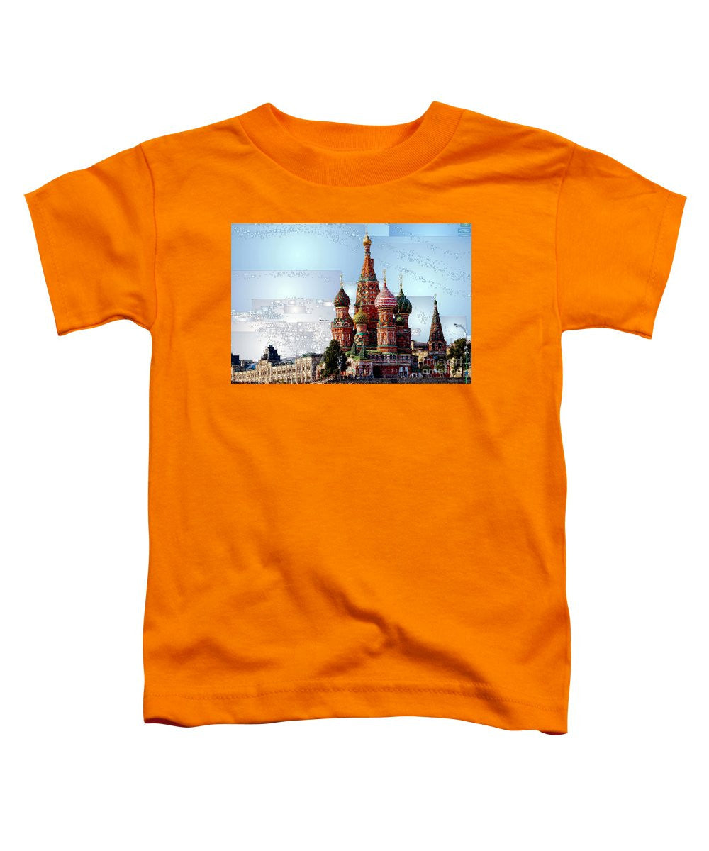 Toddler T-Shirt - St. Basil's Cathedral In Moscow