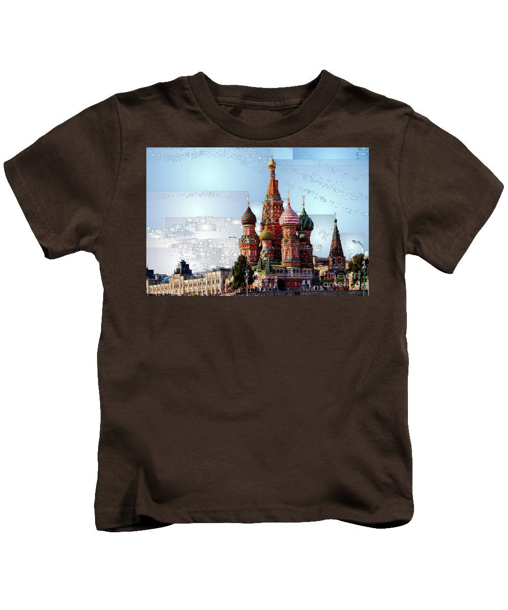 Kids T-Shirt - St. Basil's Cathedral In Moscow