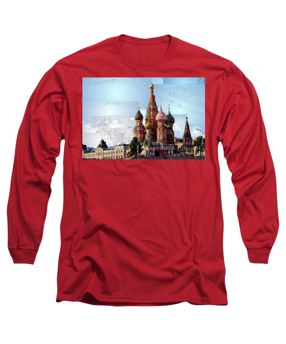 Long Sleeve T-Shirt - St. Basil's Cathedral In Moscow