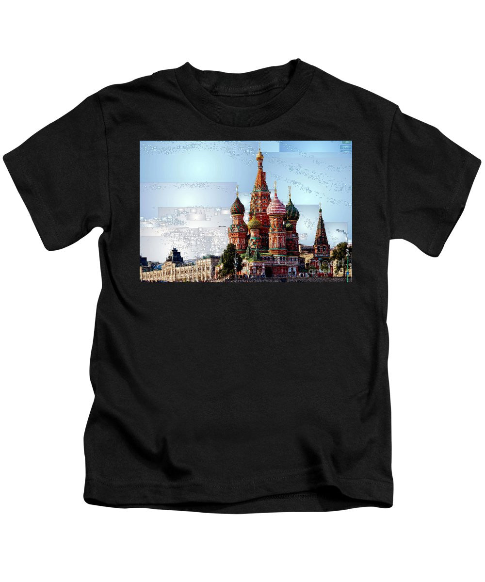 Kids T-Shirt - St. Basil's Cathedral In Moscow