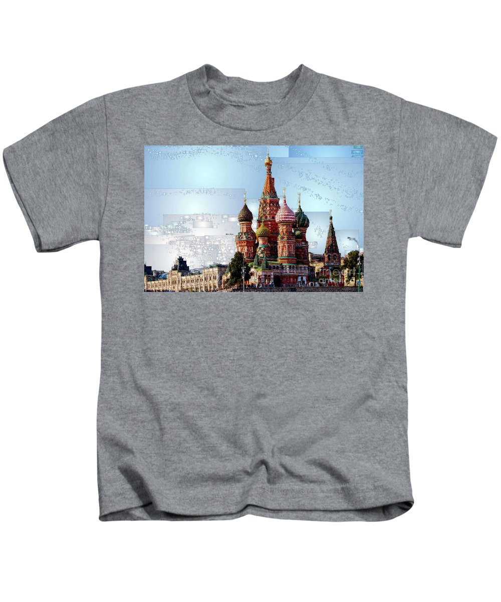 Kids T-Shirt - St. Basil's Cathedral In Moscow