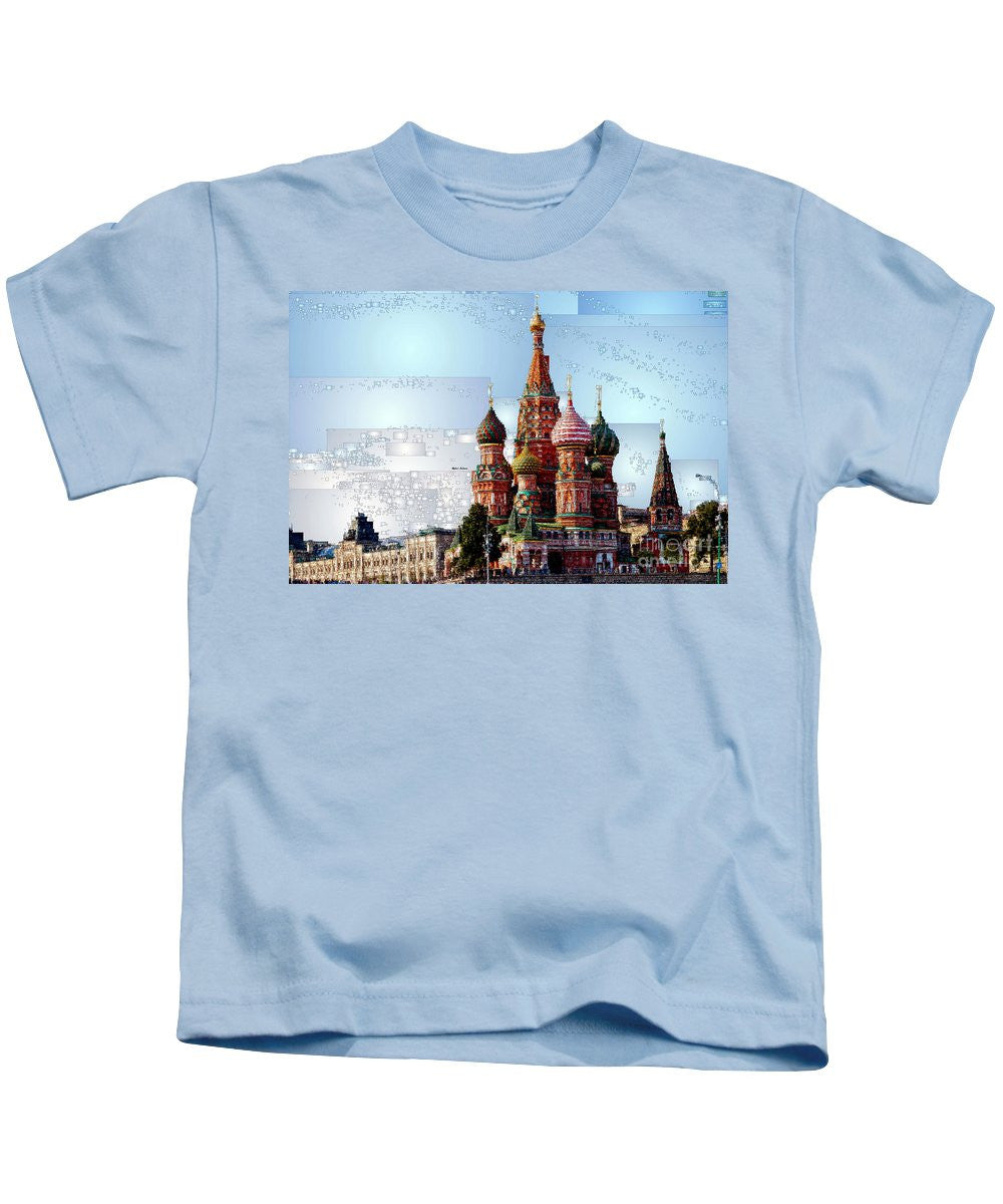 Kids T-Shirt - St. Basil's Cathedral In Moscow