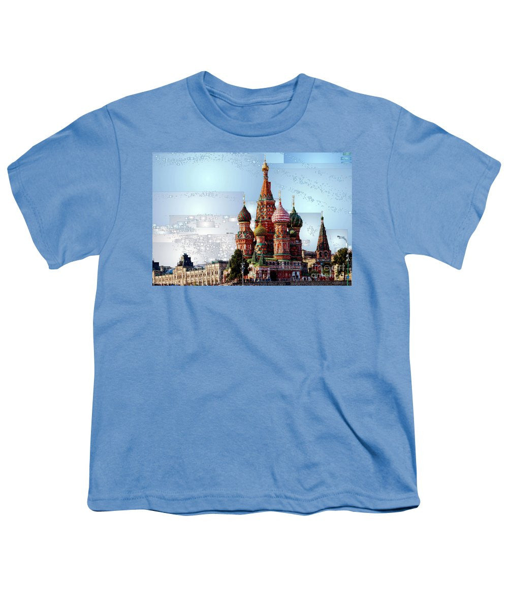 T-shirt pour jeunes - Cathédrale Saint-Basile de Moscou