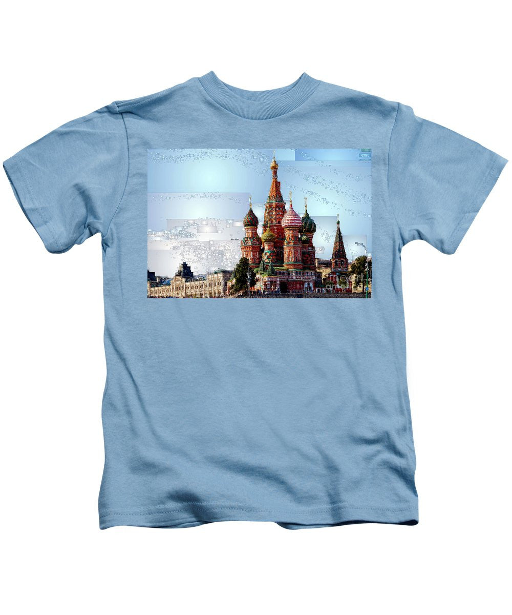 Kids T-Shirt - St. Basil's Cathedral In Moscow