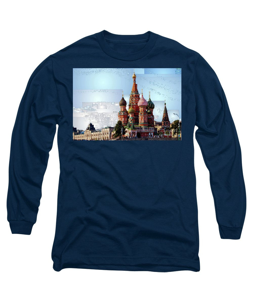 Long Sleeve T-Shirt - St. Basil's Cathedral In Moscow