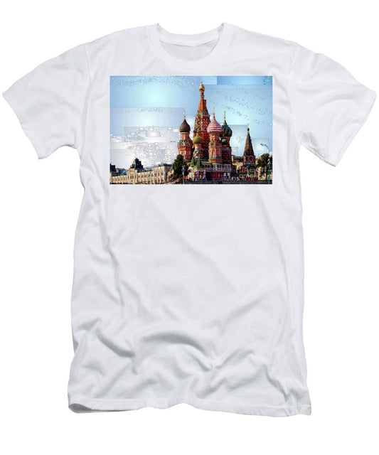 Men's T-Shirt (Slim Fit) - St. Basil's Cathedral In Moscow