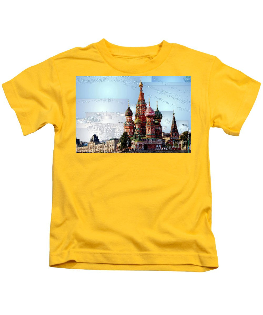 Kids T-Shirt - St. Basil's Cathedral In Moscow