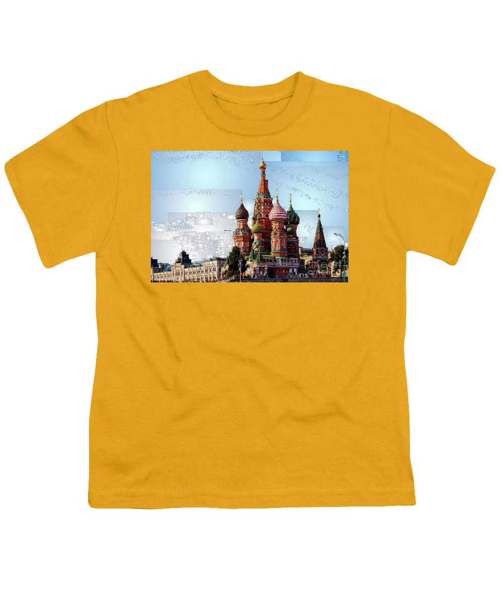 T-shirt pour jeunes - Cathédrale Saint-Basile de Moscou