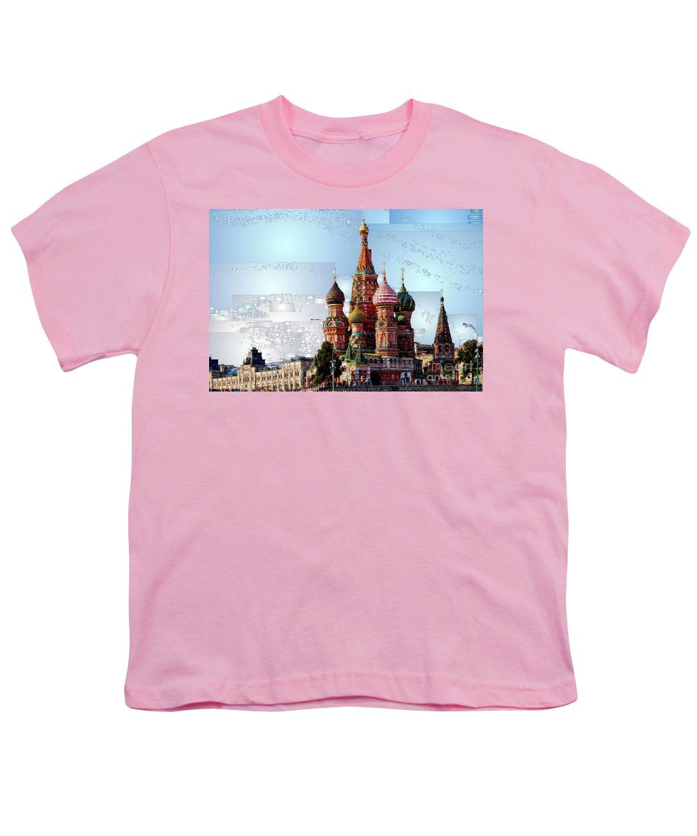 T-shirt pour jeunes - Cathédrale Saint-Basile de Moscou