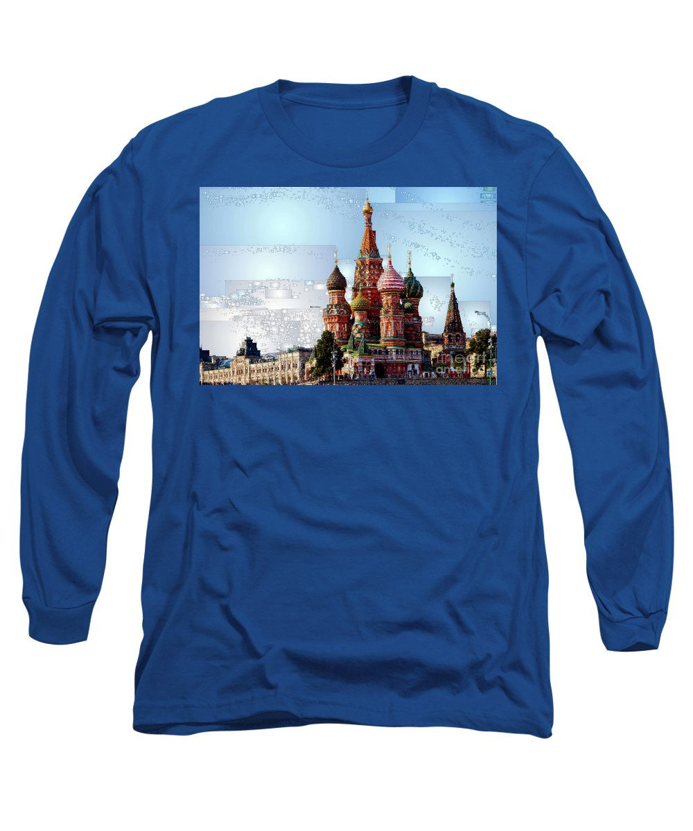 Long Sleeve T-Shirt - St. Basil's Cathedral In Moscow