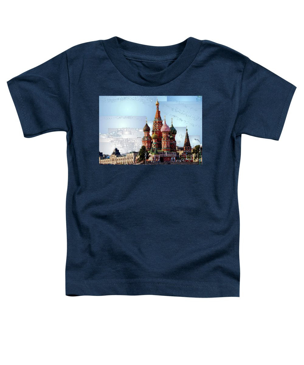 Toddler T-Shirt - St. Basil's Cathedral In Moscow