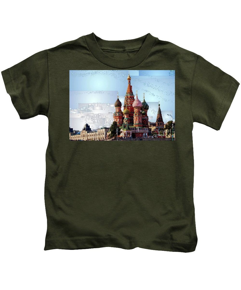 Kids T-Shirt - St. Basil's Cathedral In Moscow