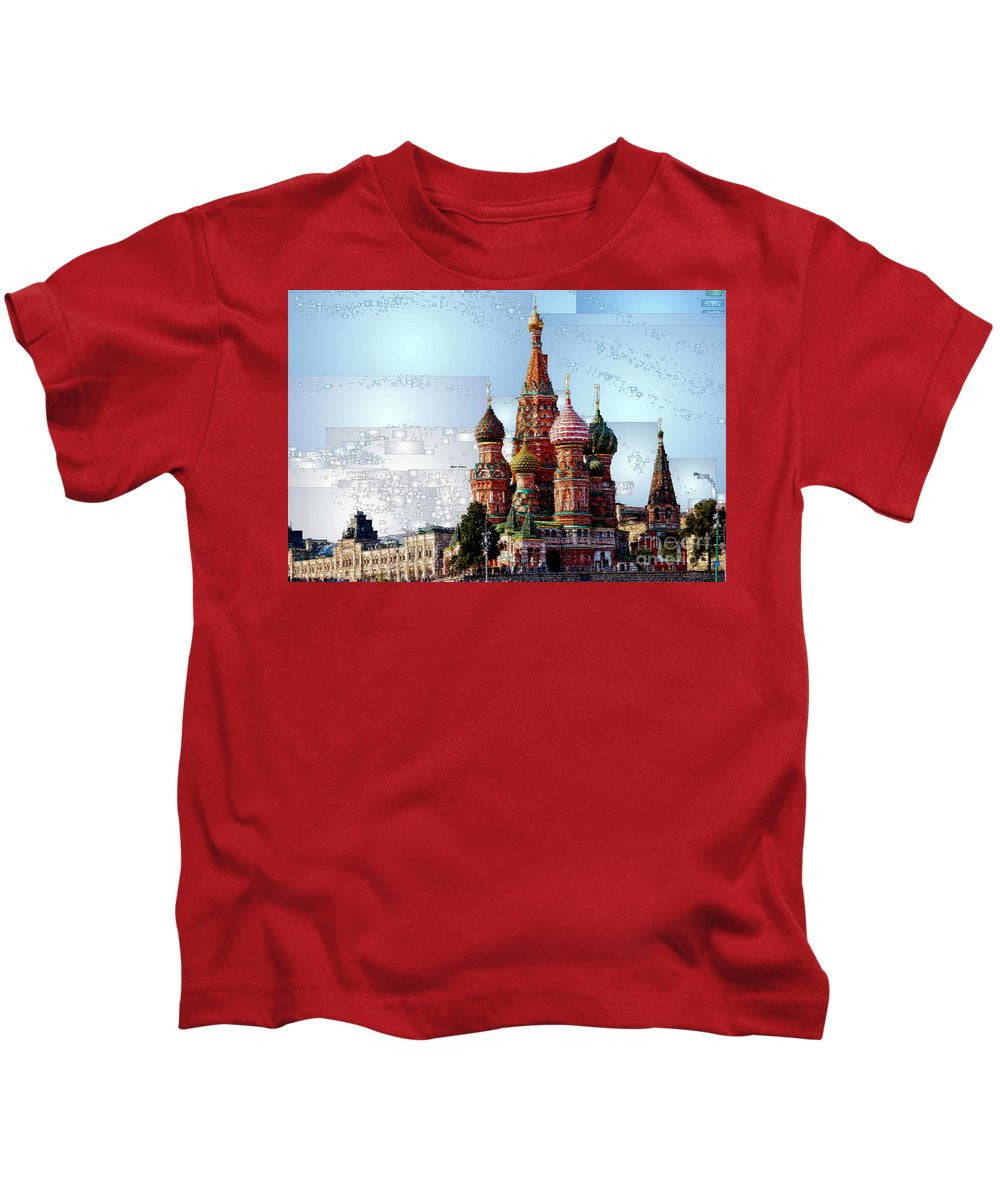 Kids T-Shirt - St. Basil's Cathedral In Moscow