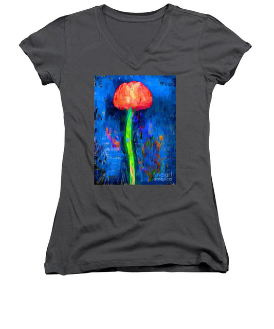 Women's V-Neck T-Shirt (Junior Cut) - Standing Tall