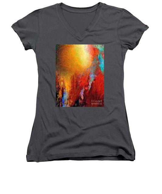 Women's V-Neck T-Shirt (Junior Cut) - State Of Mind