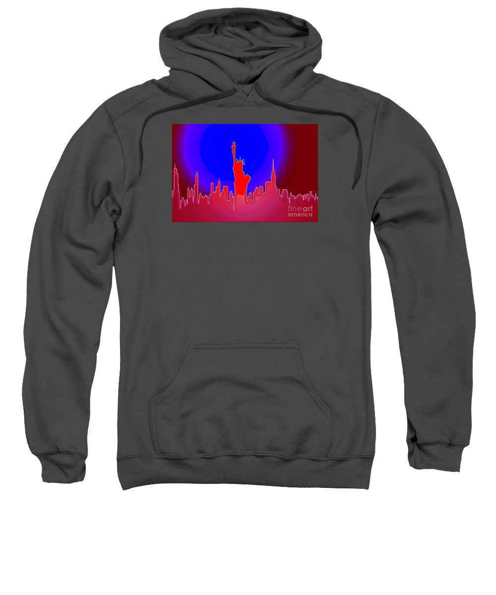 Sweatshirt - Statue Of Liberty Enlightening The World