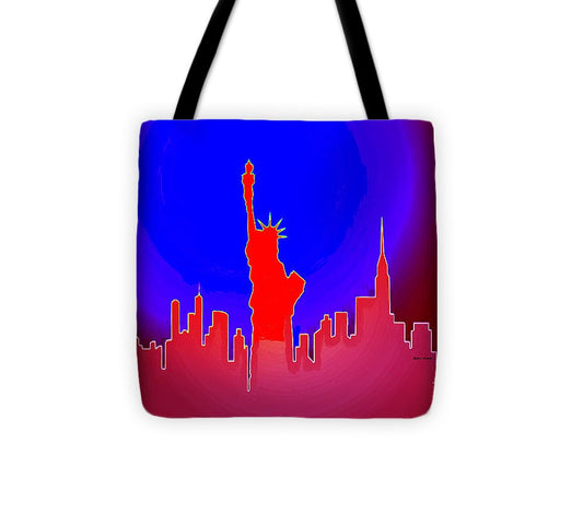 Tote Bag - Statue Of Liberty Enlightening The World