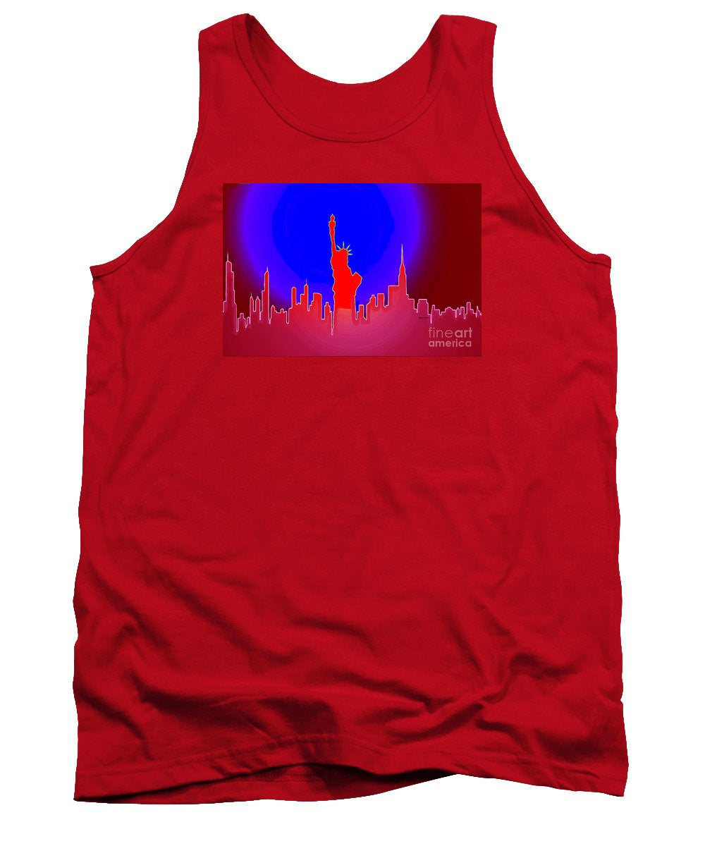 Tank Top - Statue Of Liberty Enlightening The World