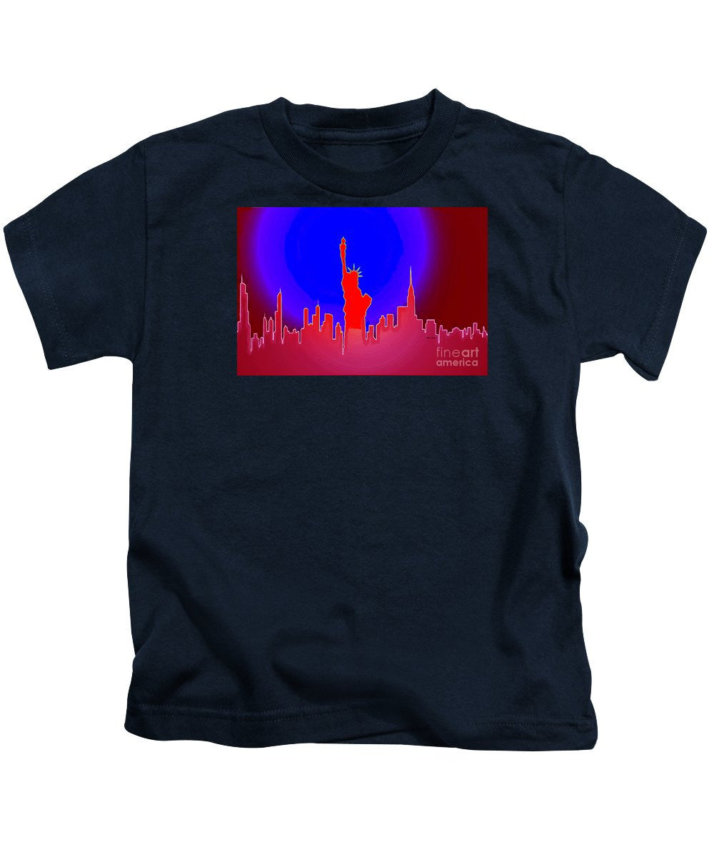 Kids T-Shirt - Statue Of Liberty Enlightening The World