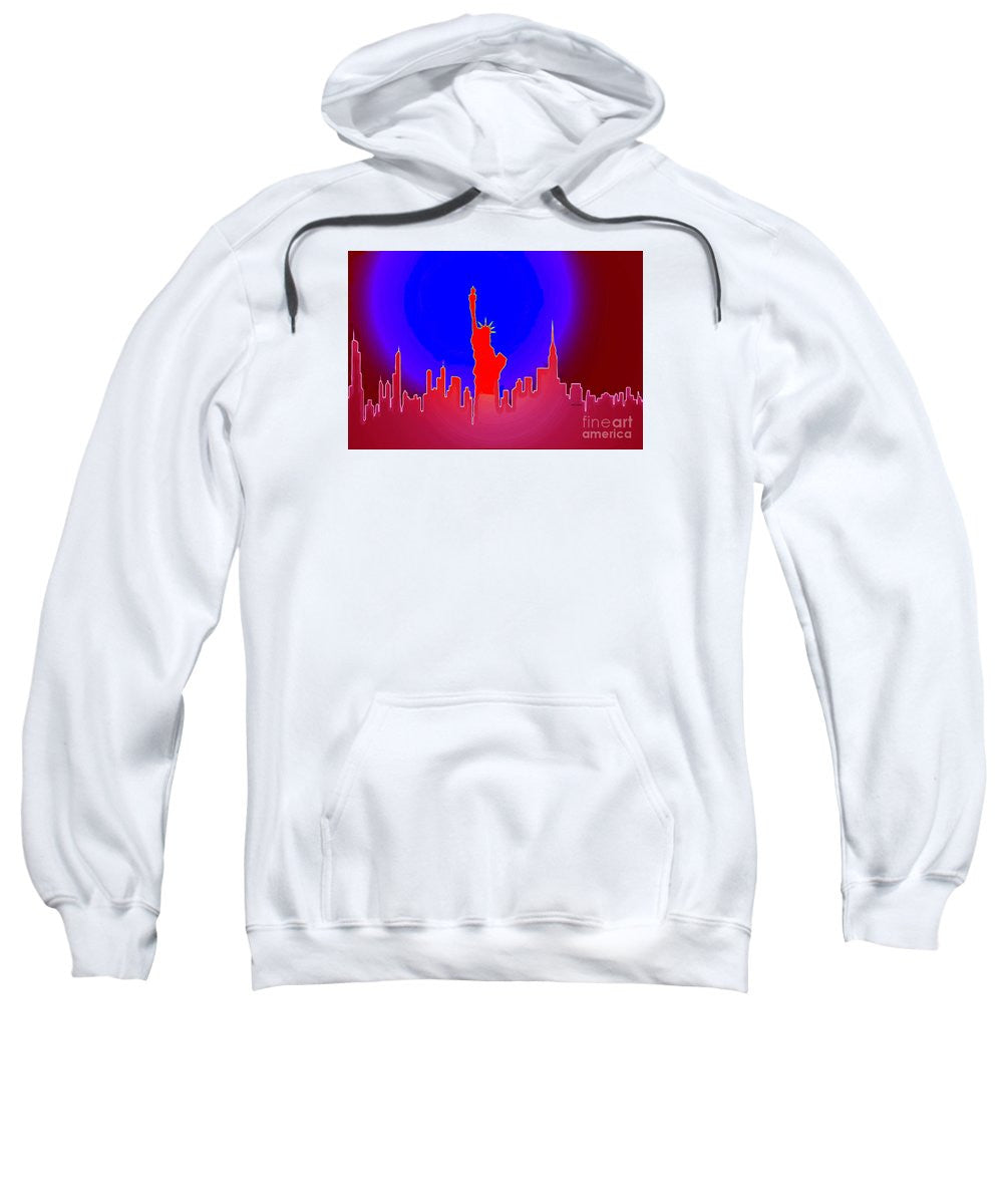 Sweatshirt - Statue Of Liberty Enlightening The World