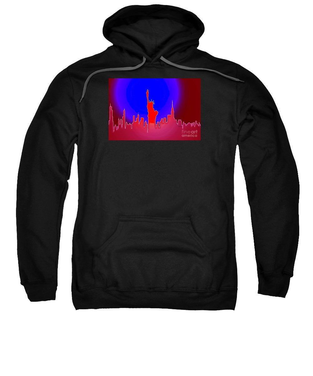 Sweatshirt - Statue Of Liberty Enlightening The World