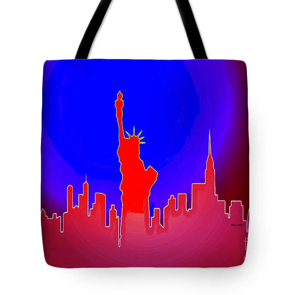 Tote Bag - Statue Of Liberty Enlightening The World