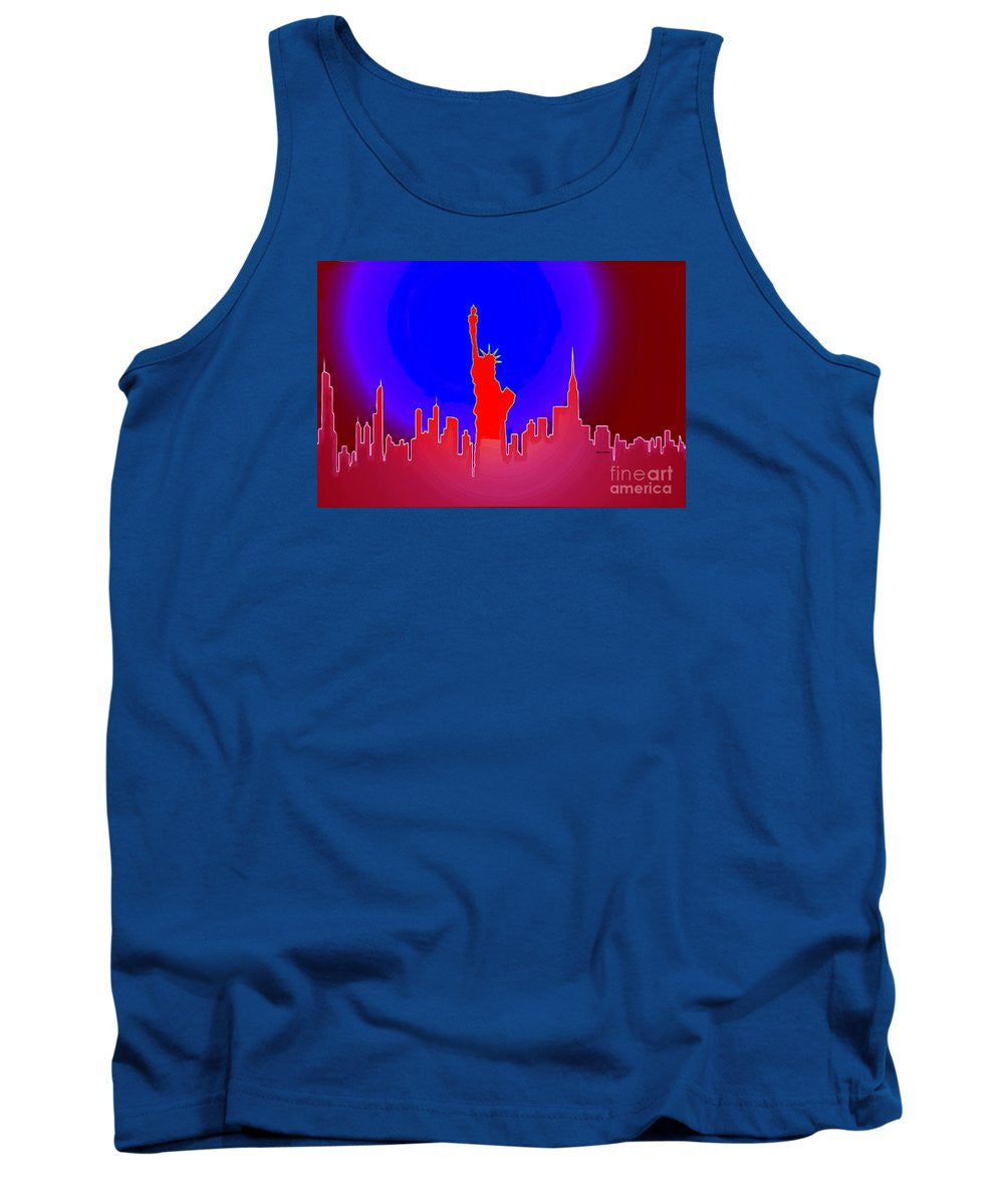 Tank Top - Statue Of Liberty Enlightening The World