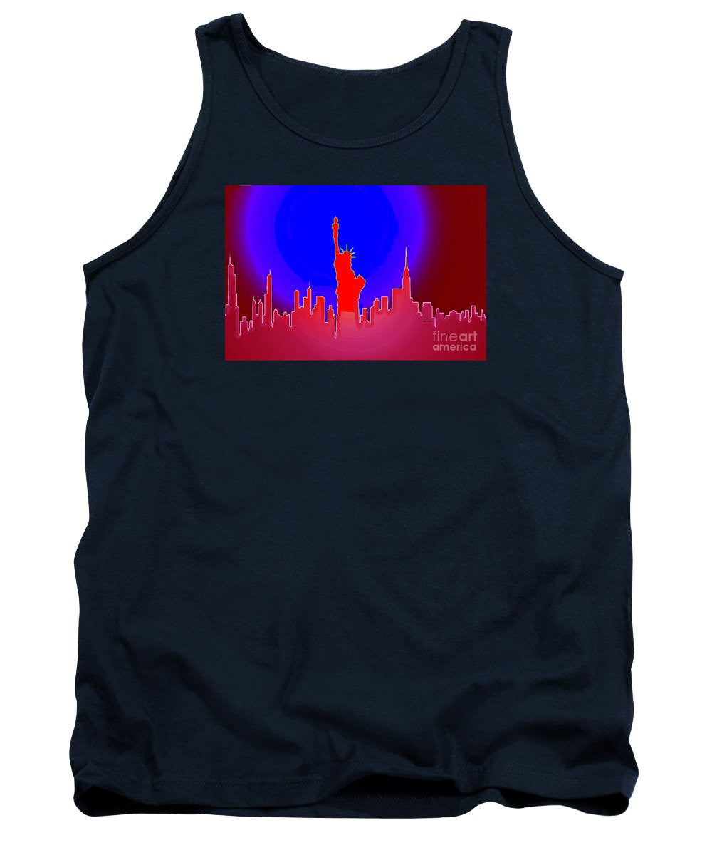 Tank Top - Statue Of Liberty Enlightening The World