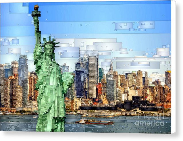 Canvas Print - Statue Of Liberty- New York