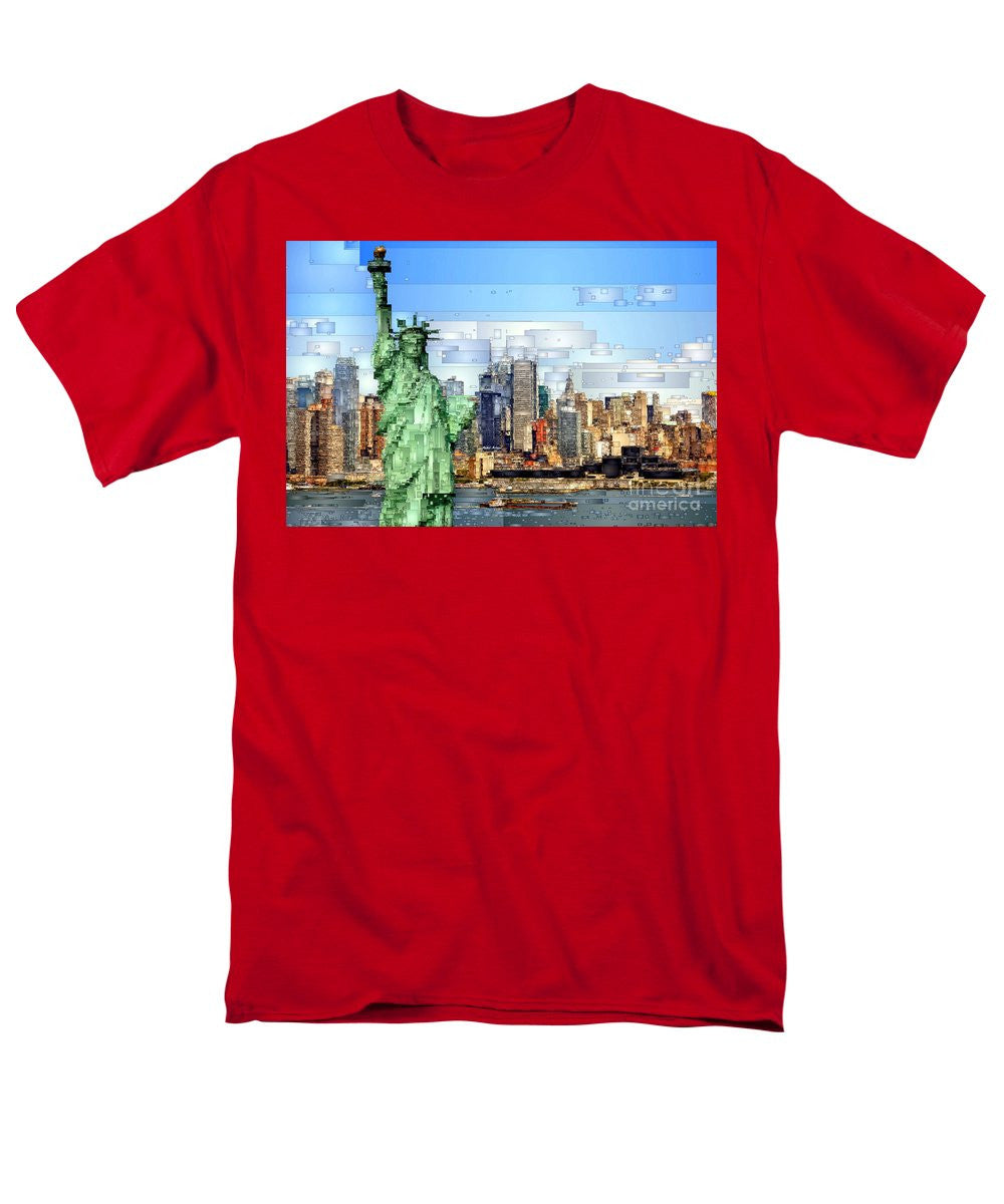 Men's T-Shirt  (Regular Fit) - Statue Of Liberty- New York