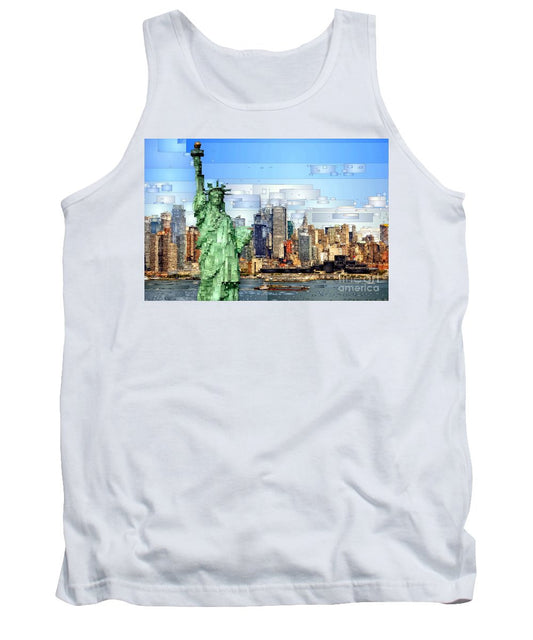 Tank Top - Statue Of Liberty- New York