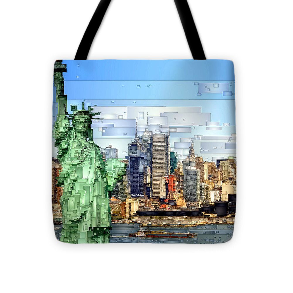 Tote Bag - Statue Of Liberty- New York