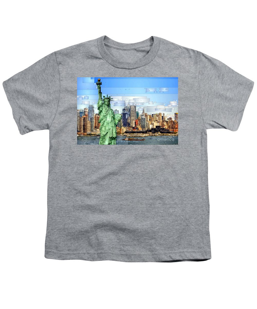 T-shirt pour jeunes - Statue de la Liberté - New York