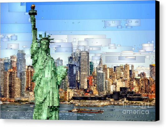 Canvas Print - Statue Of Liberty- New York