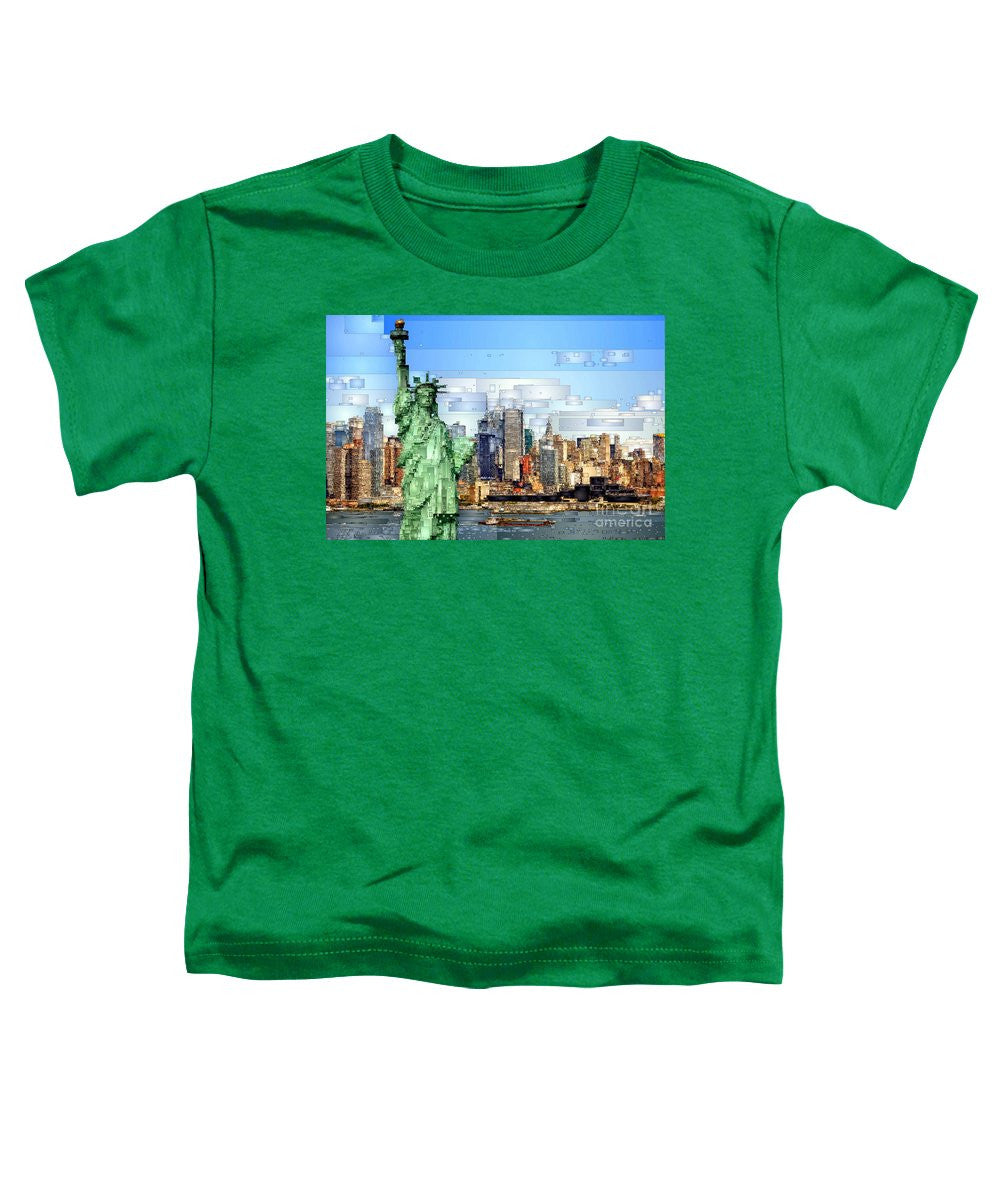 Toddler T-Shirt - Statue Of Liberty- New York